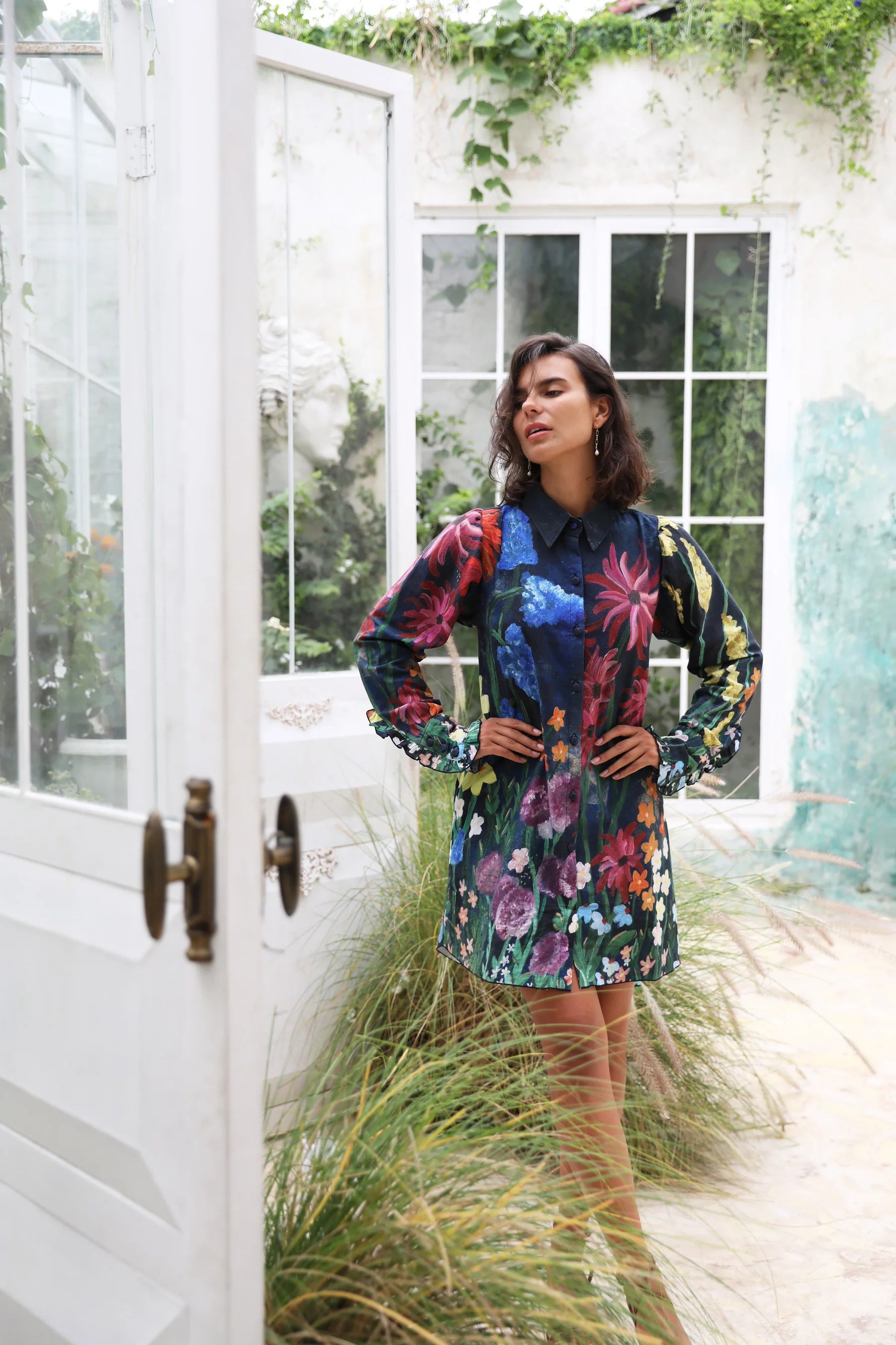 Frank & Dollys - Flora Shirt Dress - The Ivy Room Adelaide