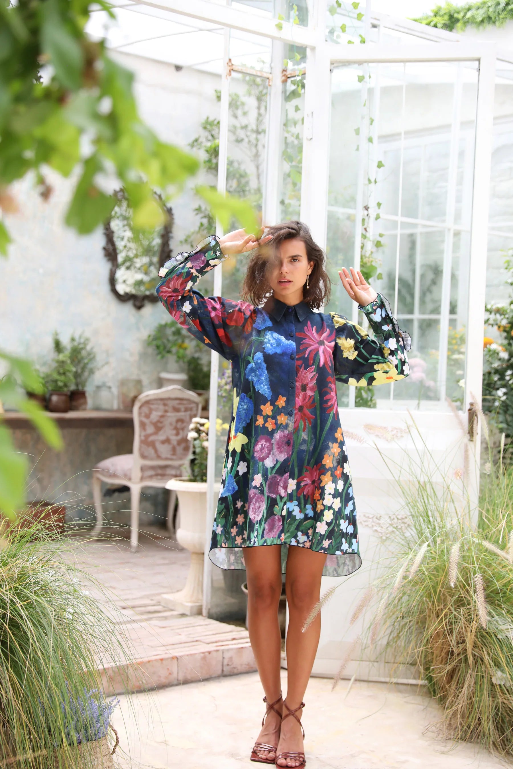 Frank & Dollys - Flora Shirt Dress - The Ivy Room Adelaide