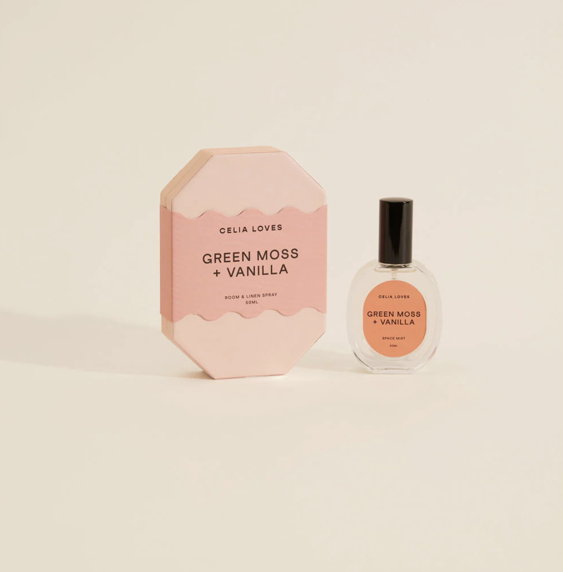Celia Loves - Room Spray | Green Moss + Vanilla - The Ivy Room Adelaide