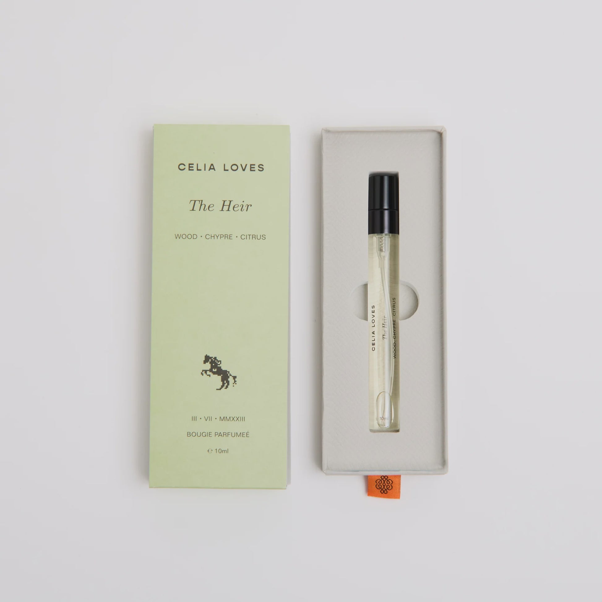Celia Loves - Eau de Parfum | The Heir 10ml - The Ivy Room Adelaide