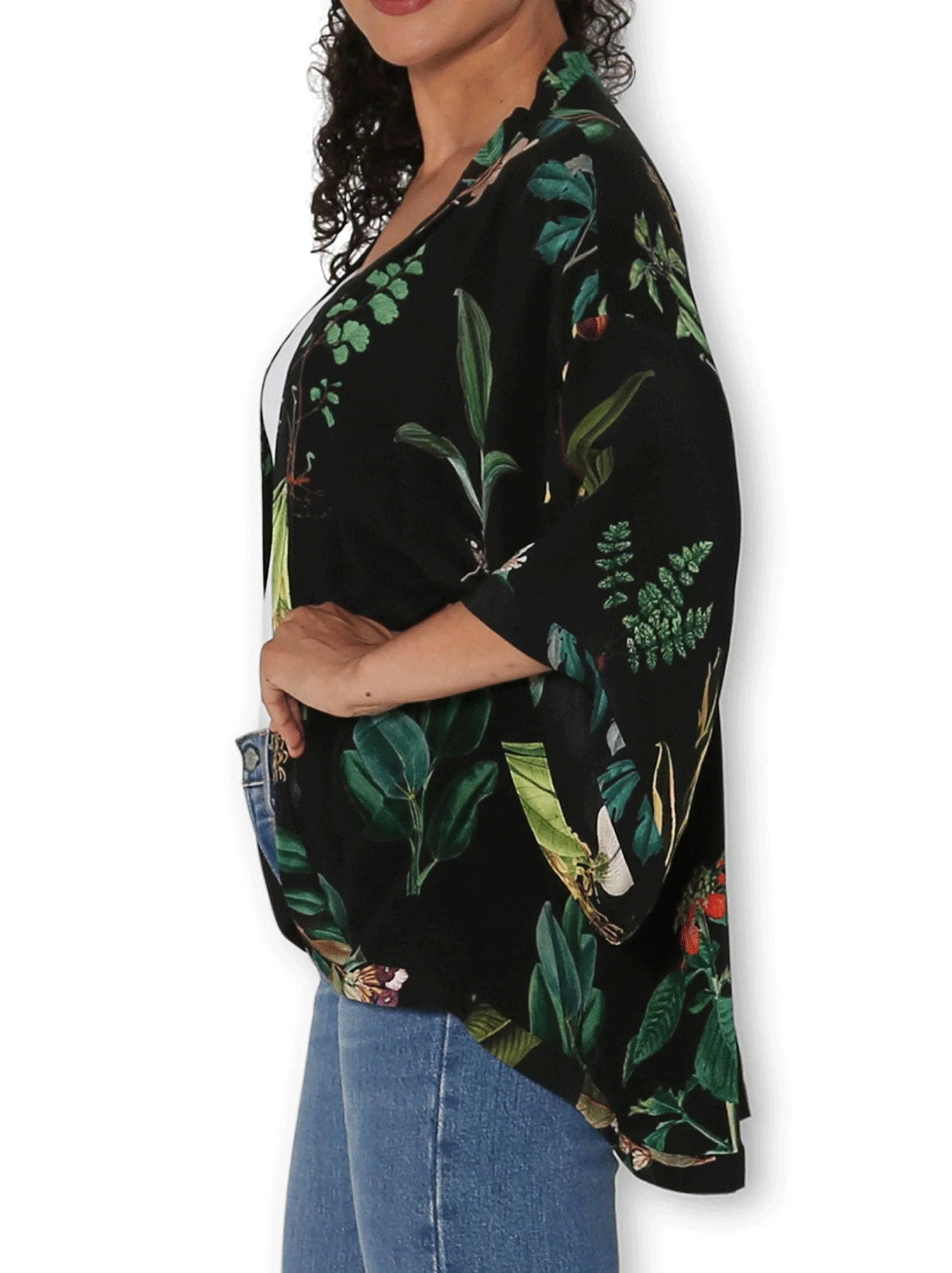 The Artist Label - Silk Kimono Ancient Botany - The Ivy Room Adelaide