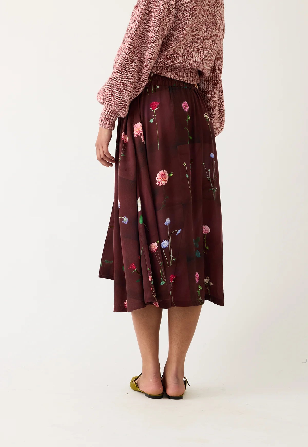 Nancybird - Porcelain Tie Skirt Bloom Tile