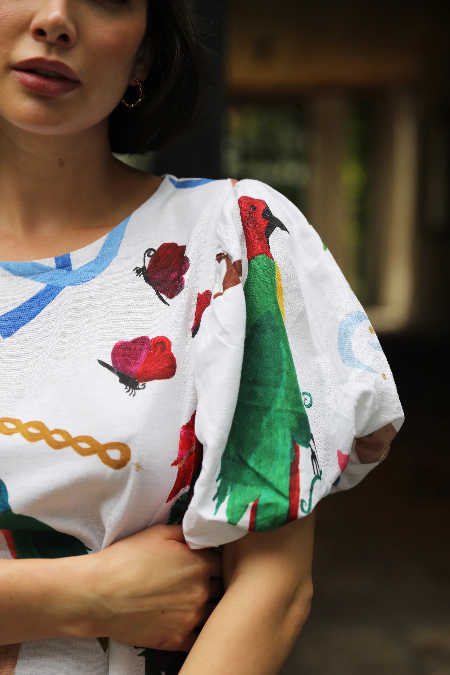 Frank & Dollys - Boheme Linen Midi Dress - The Ivy Room Adelaide