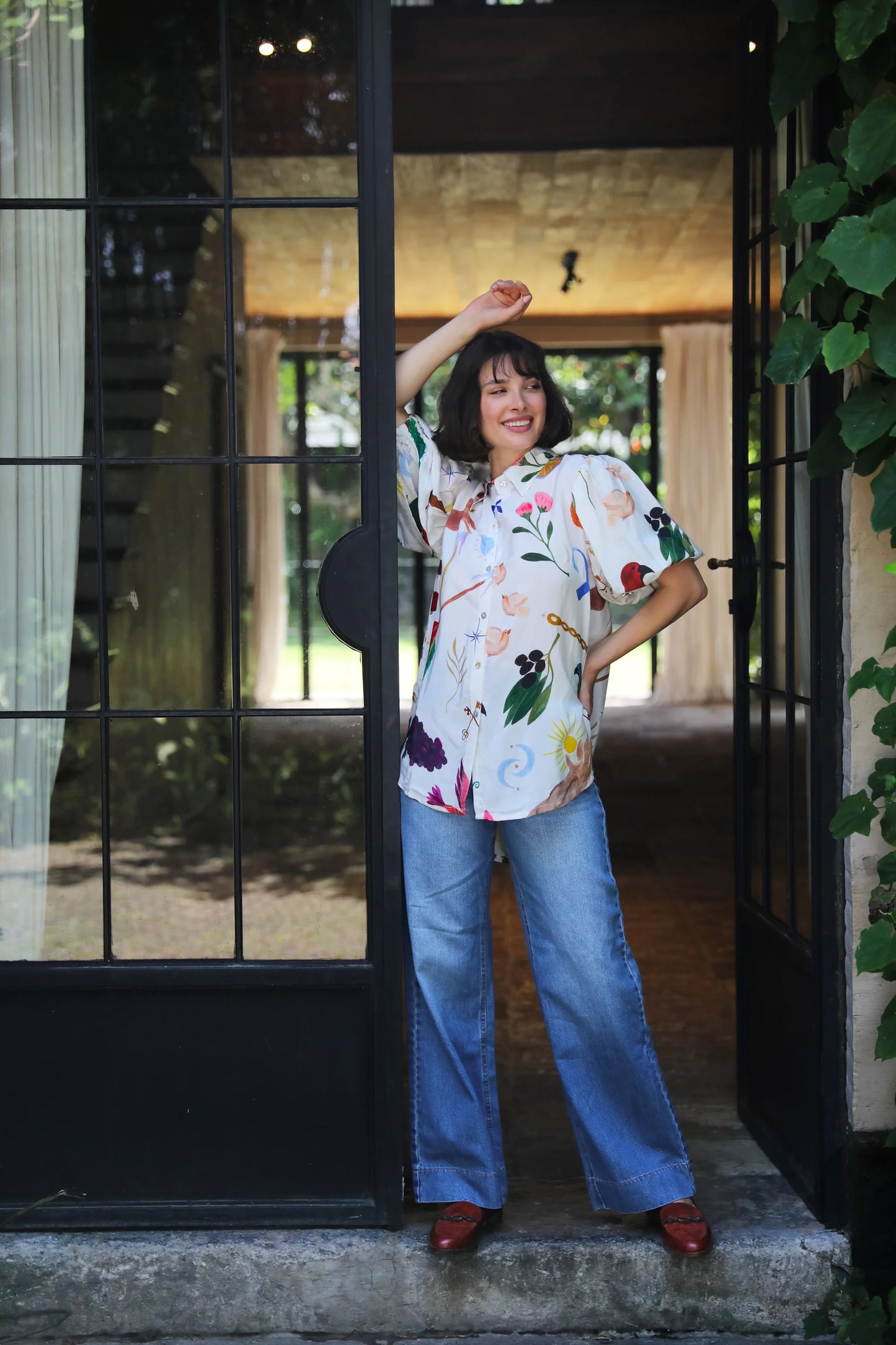 Frank & Dollys - Boheme Blouse White - The Ivy Room Adelaide