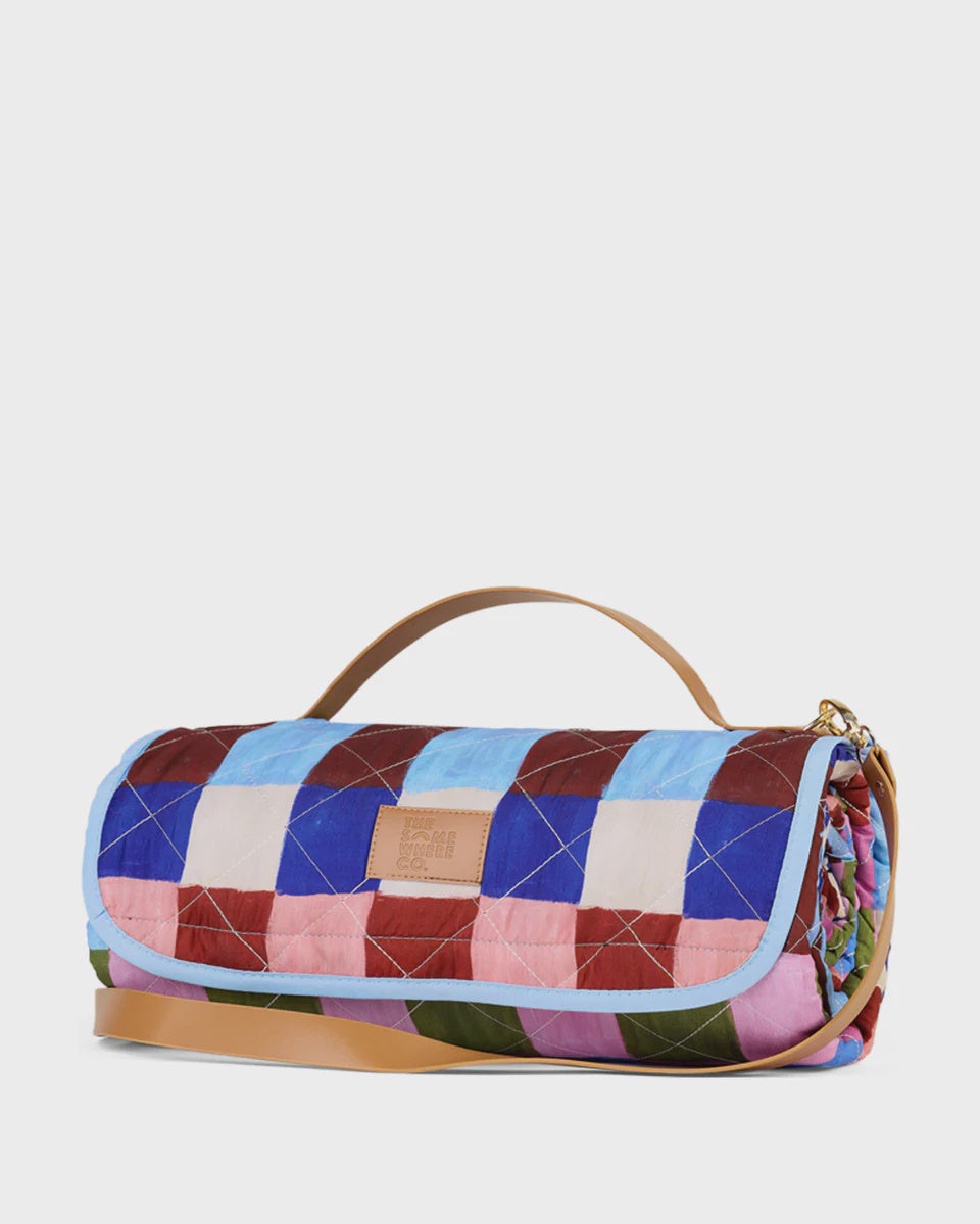 The Somewhere Co - XL Picnic Rug Hopscotch - The Ivy Room Adelaide