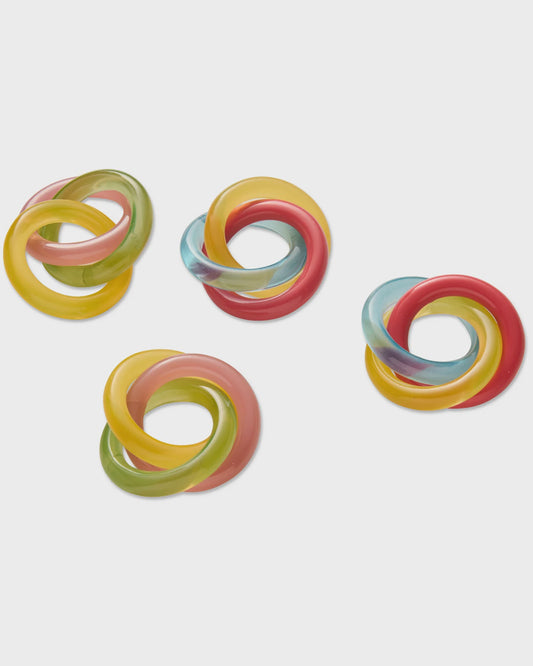 Kip & Co - Bejewelled Trinity Napkin Ring - The Ivy Room Adelaide