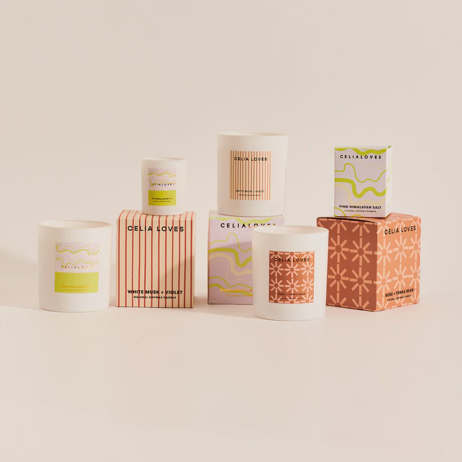 Celia Loves - 80hr Soy Candle - The Ivy Room Adelaide