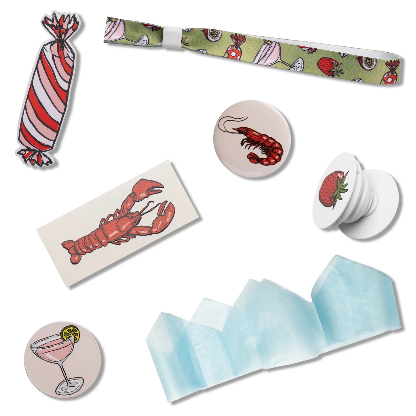 Studio Milligram - Christmas Crackers Cocktail Stripe - The Ivy Room Adelaide