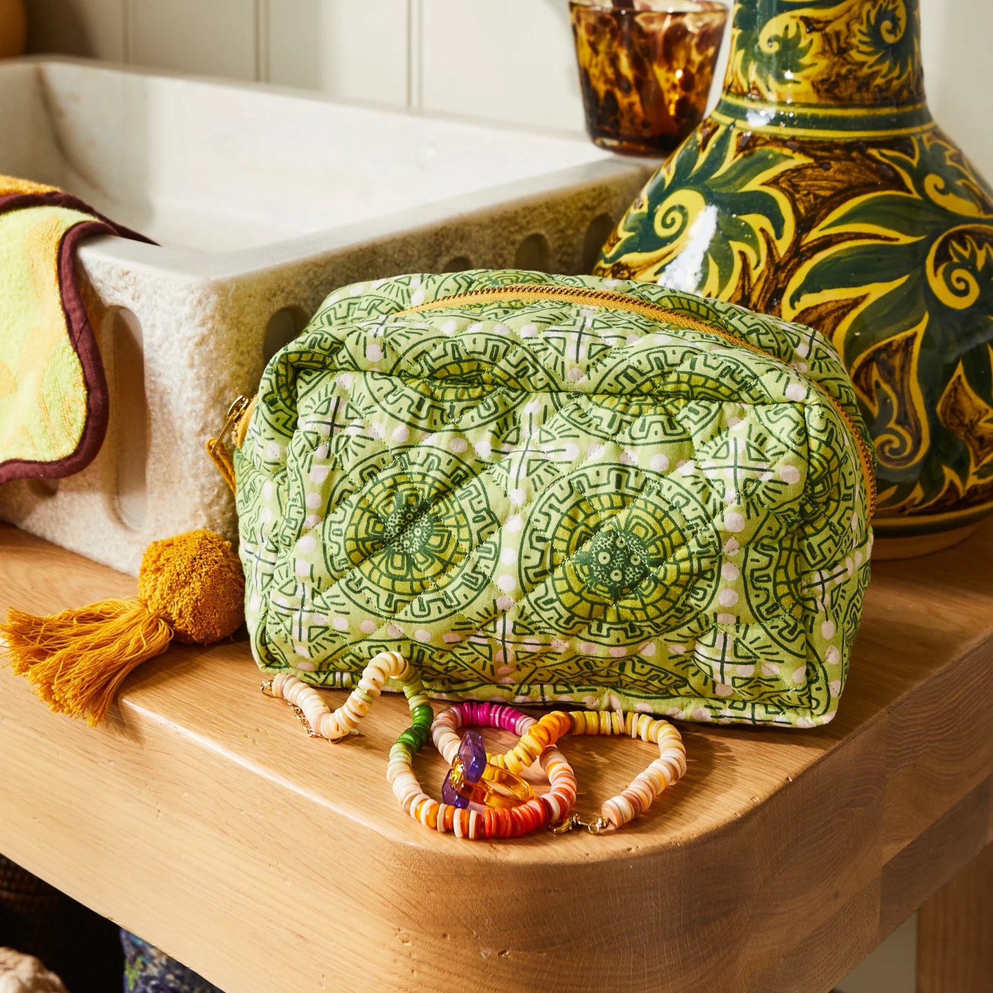 Sage x Clare - Gabriella Beauty Bag - The Ivy Room Adelaide