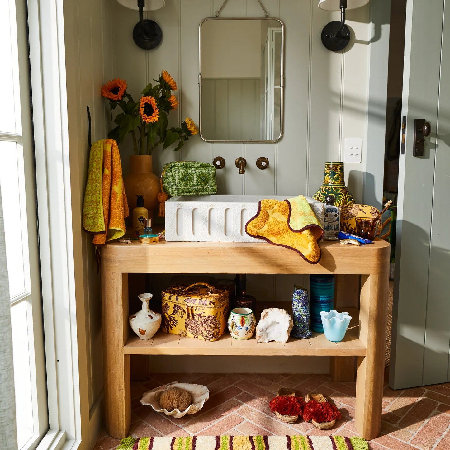 Sage x Clare - Gabriella Beauty Bag - The Ivy Room Adelaide