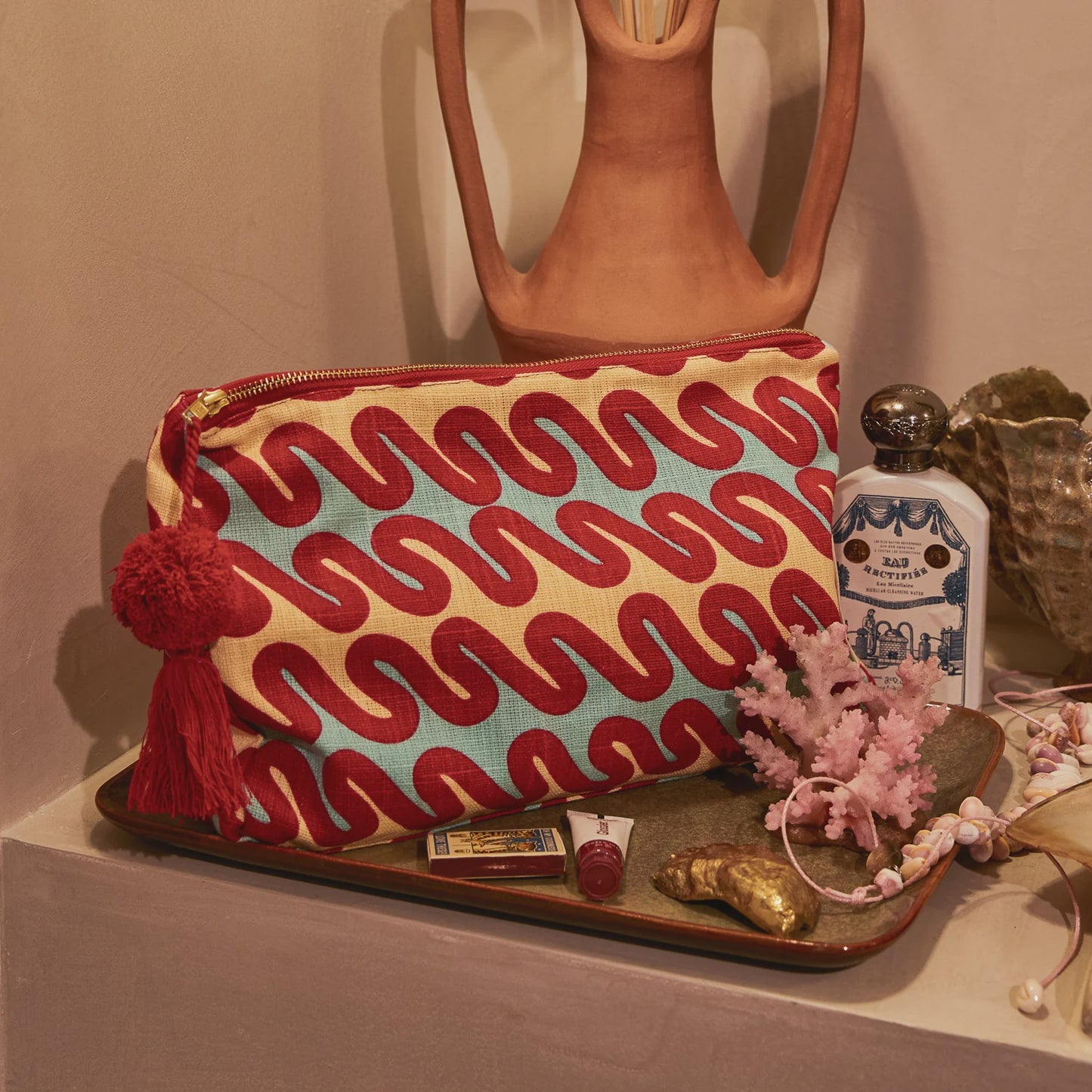 Sage x Clare - Marzia Cosmetic Bag - The Ivy Room Adelaide