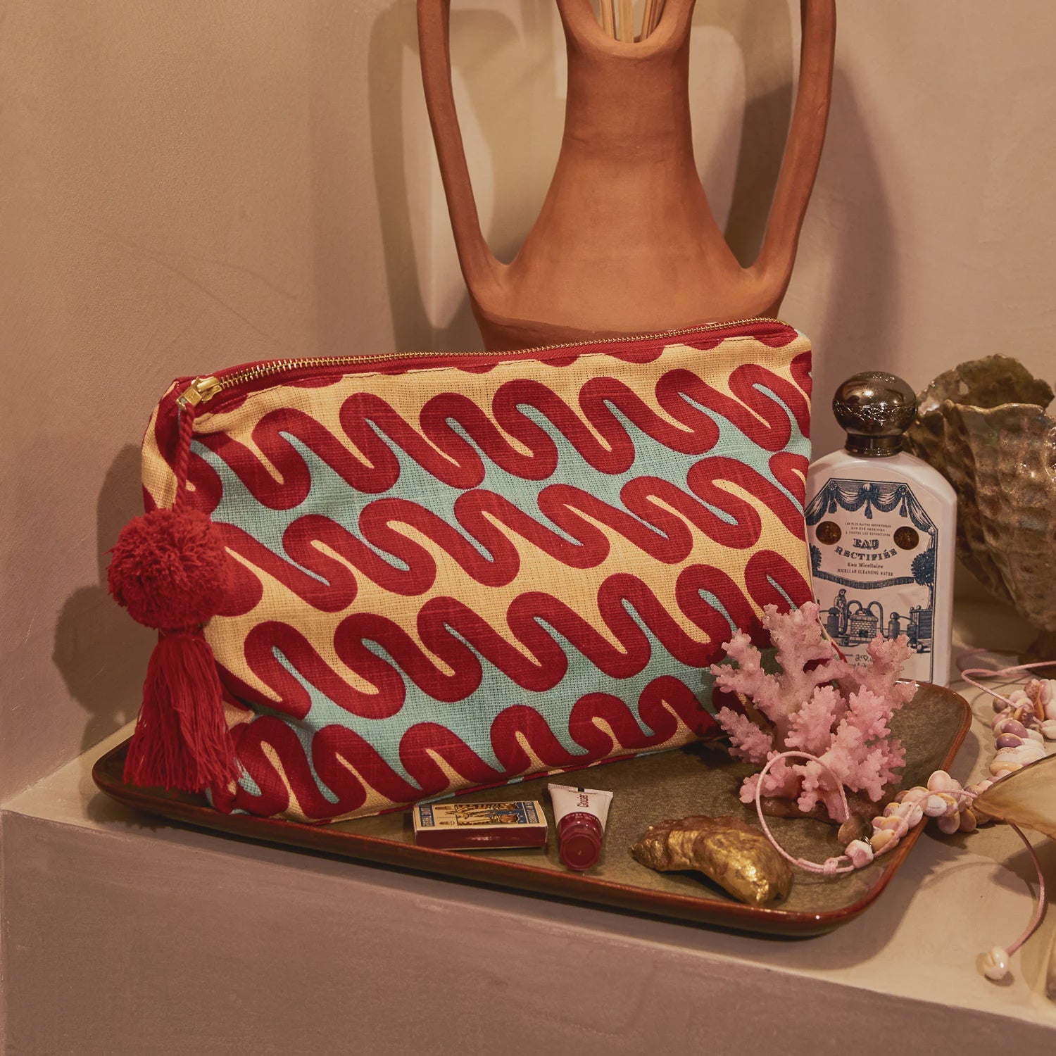 Sage x Clare - Marzia Cosmetic Bag - The Ivy Room Adelaide