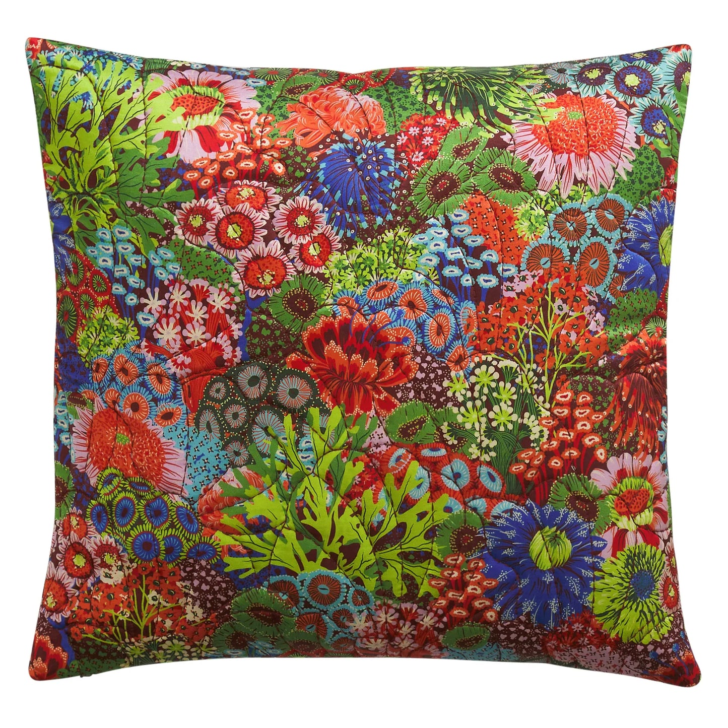 Sage x Clare - Cora Quilted Cushion Garnet - The Ivy Room Adelaide