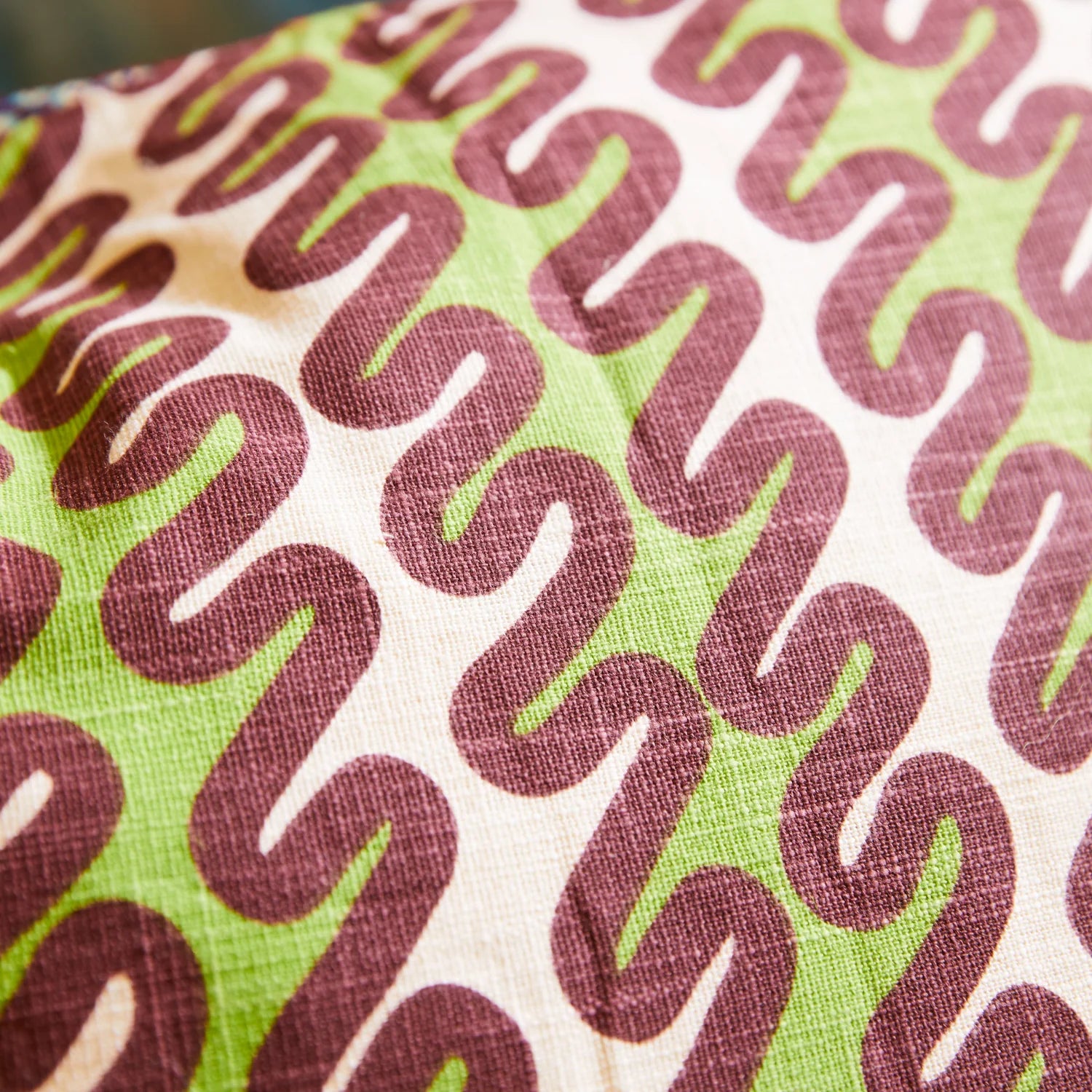 Sage x Clare - Cora Quilted Cushion Garnet - The Ivy Room Adelaide