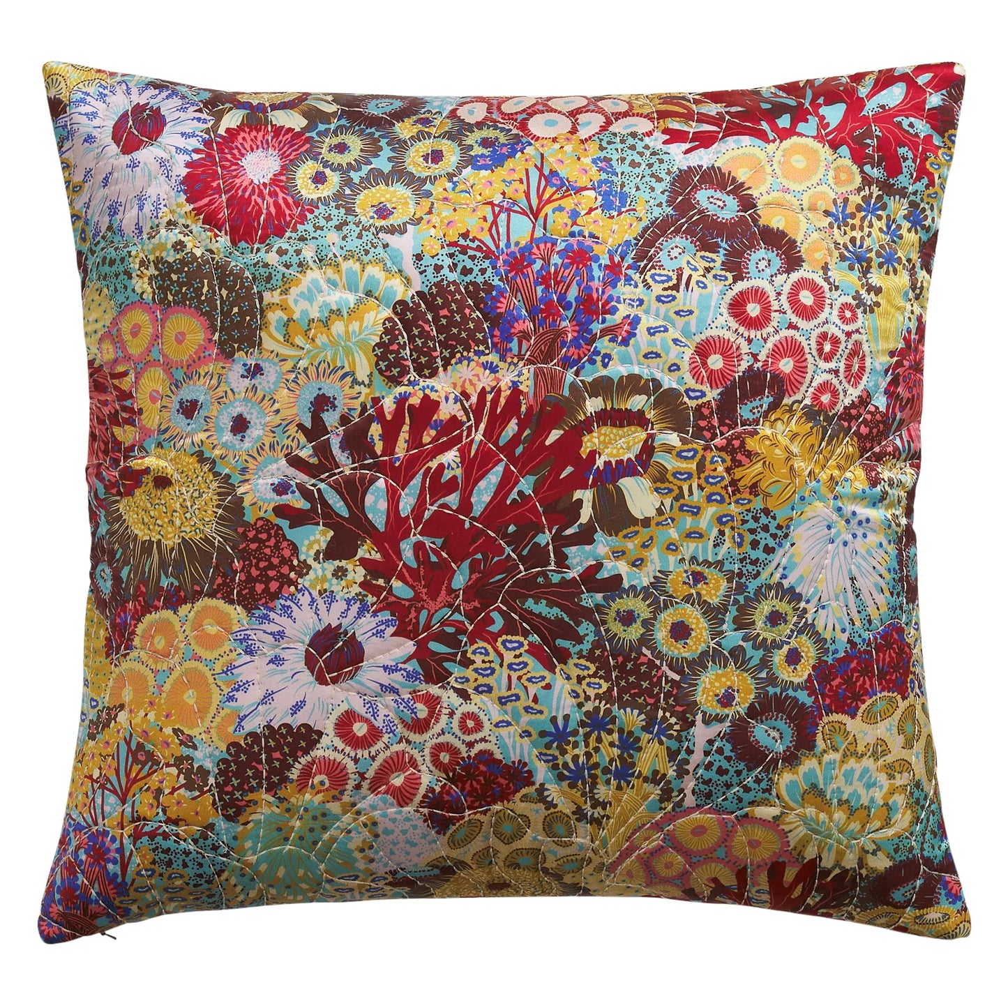 Sage x Clare - Cora Quilted Cushion Pearl - The Ivy Room Adelaide