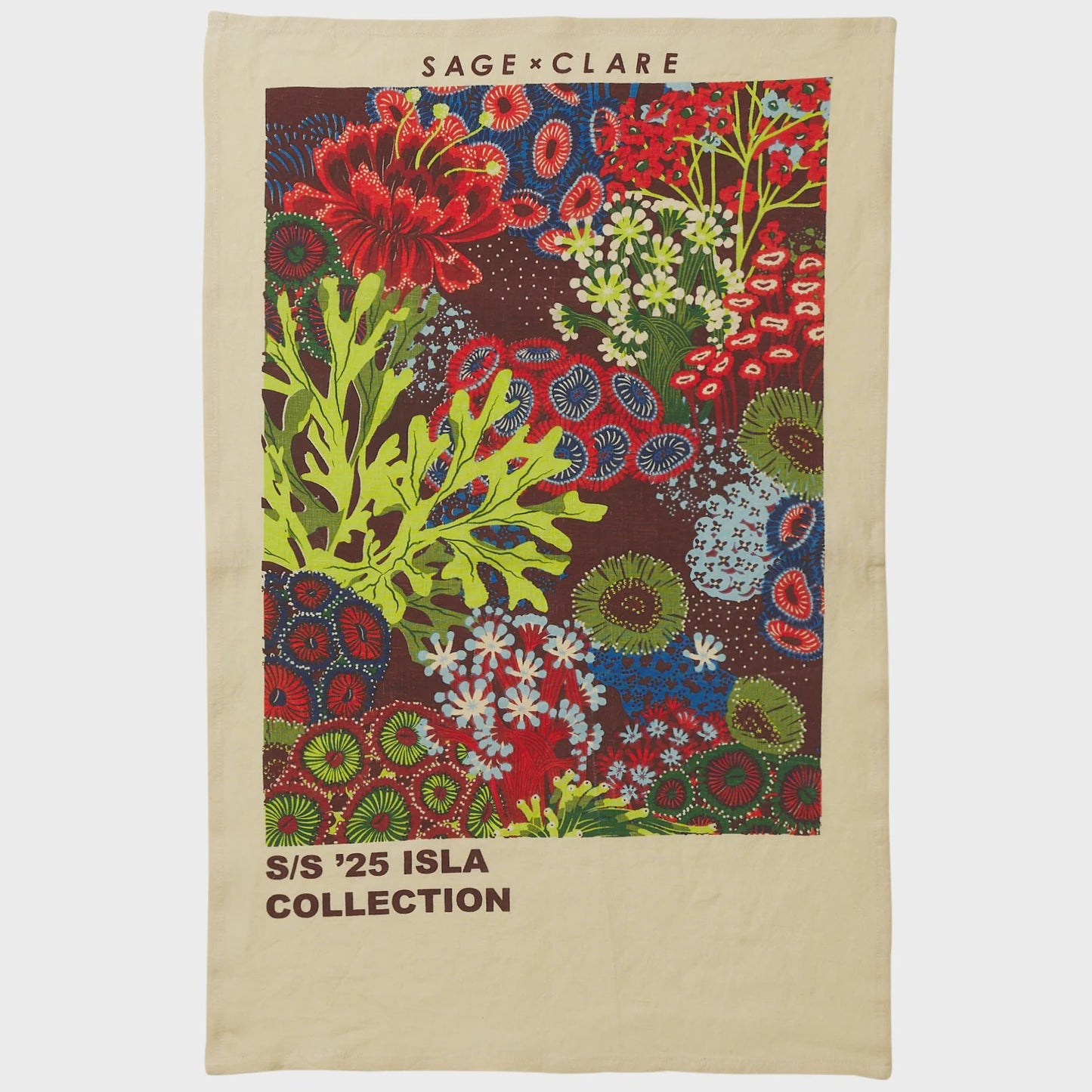 Sage x Clare - Cora Linen Tea Towel - The Ivy Room Adelaide