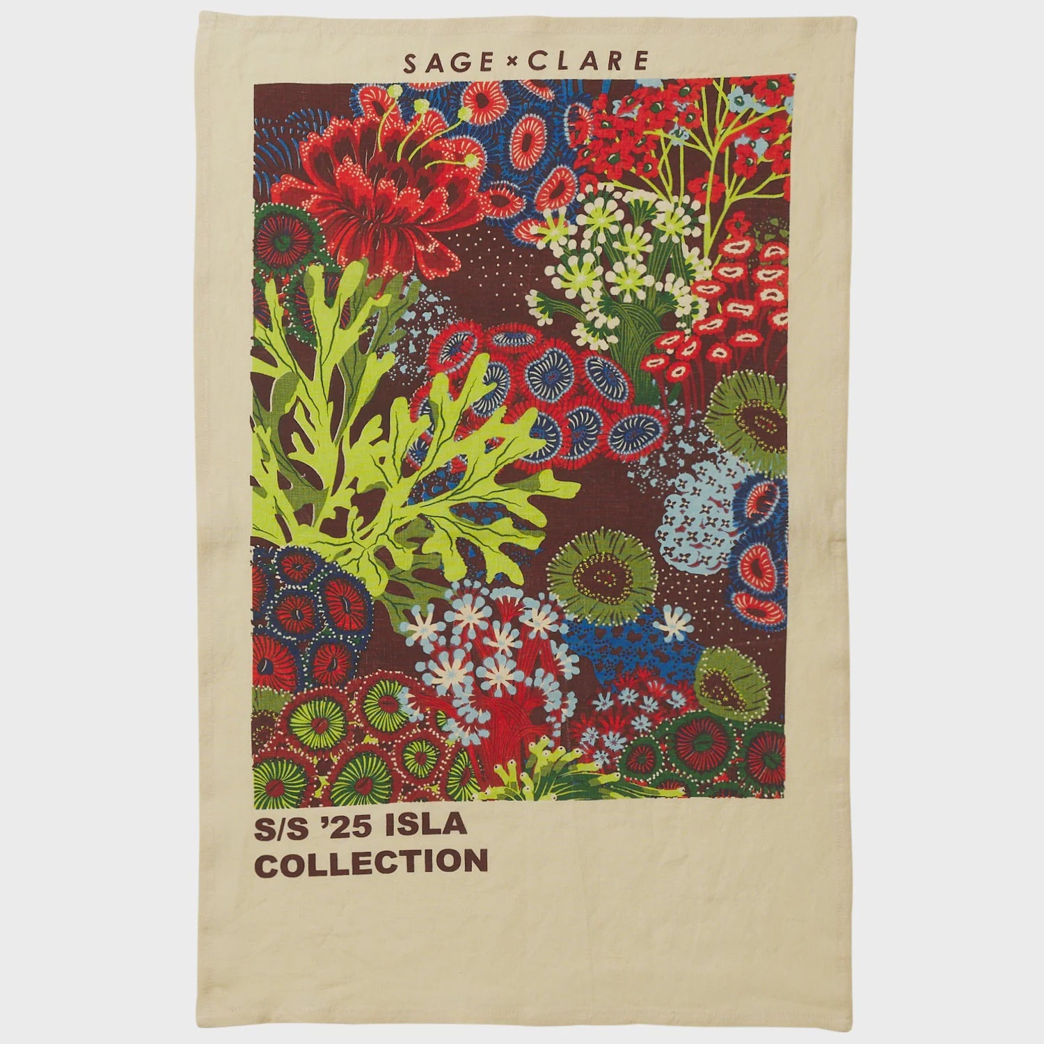Sage x Clare - Cora Linen Tea Towel - The Ivy Room Adelaide