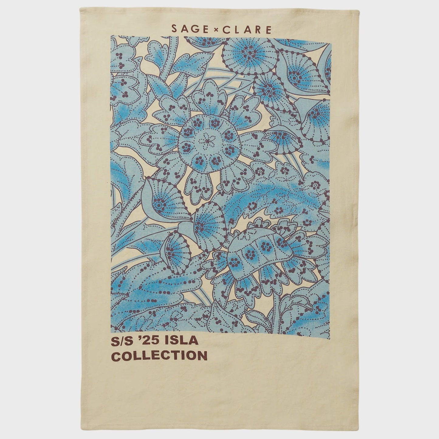 Sage x Clare - Lucia Linen Tea Towel - The Ivy Room Adelaide