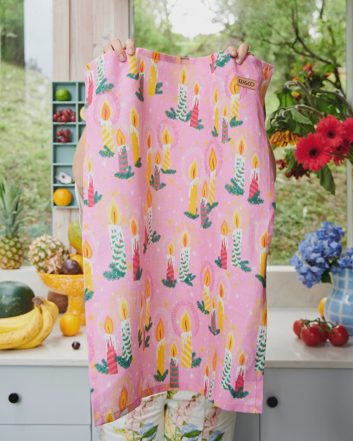 Kip & Co - Tea Towel Candlelight Linen - The Ivy Room Adelaide