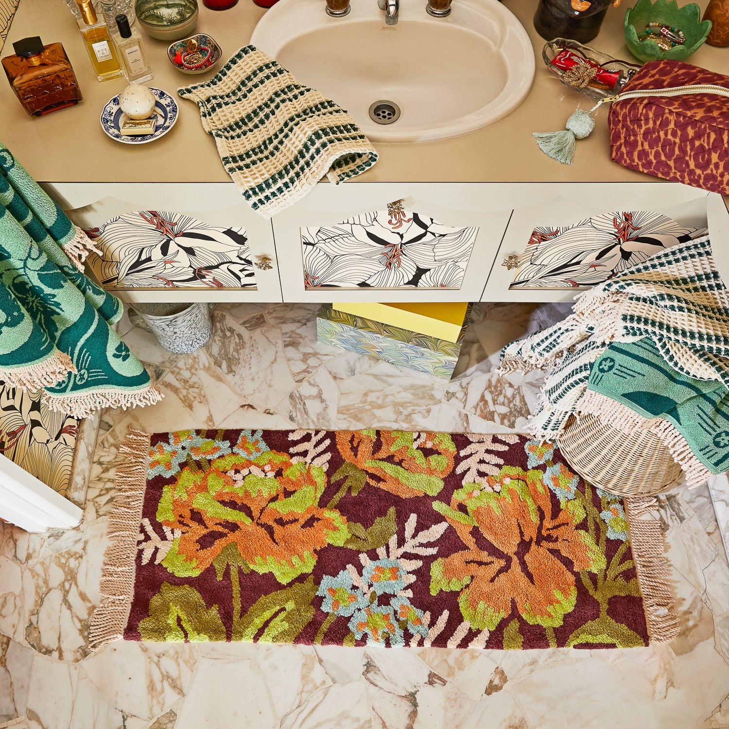 Sage x Clare - Margot Bath Runner - The Ivy Room Adelaide