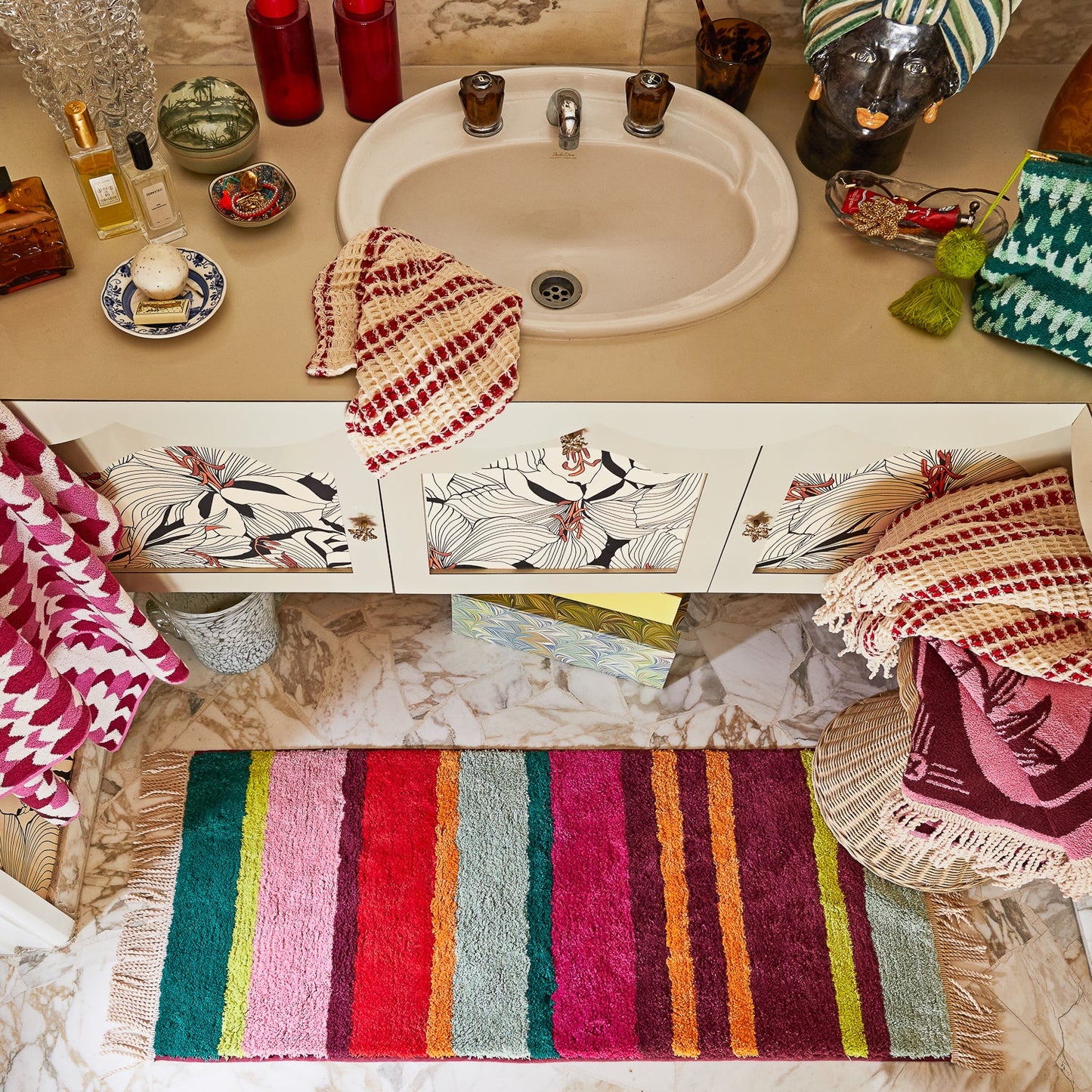 Sage x Clare - Corinne Bath Runner - The Ivy Room Adelaide