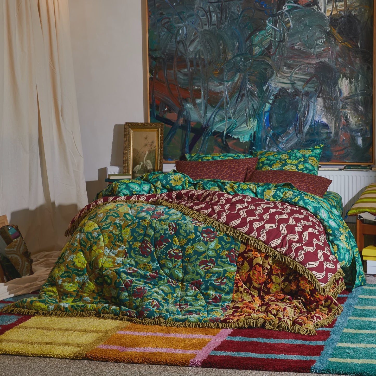 Sage x Clare - Margot Velvet Bedcover