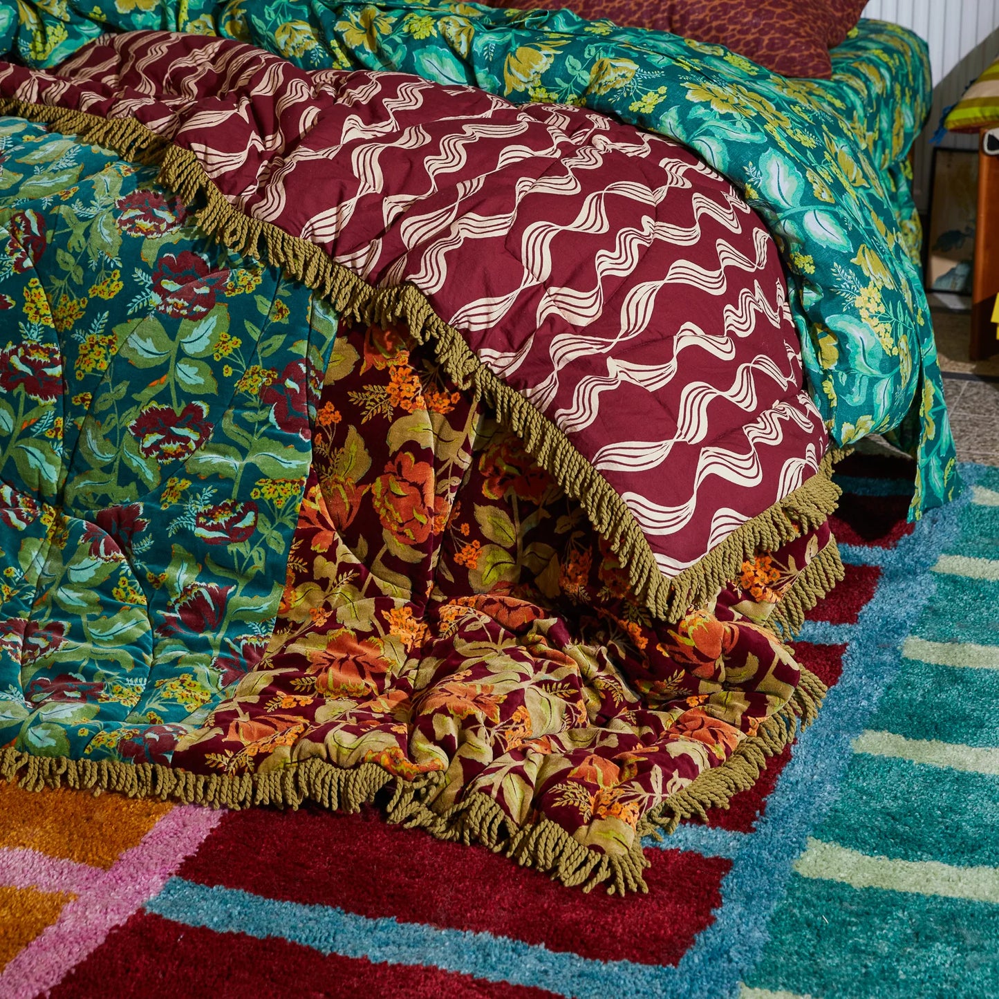 Sage x Clare - Margot Velvet Bedcover