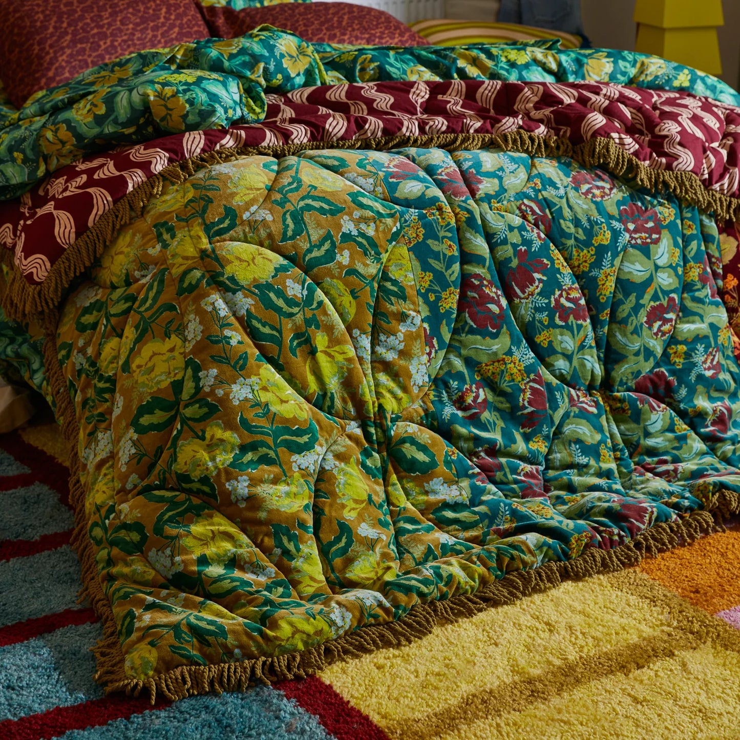 Sage x Clare - Margot Velvet Bedcover