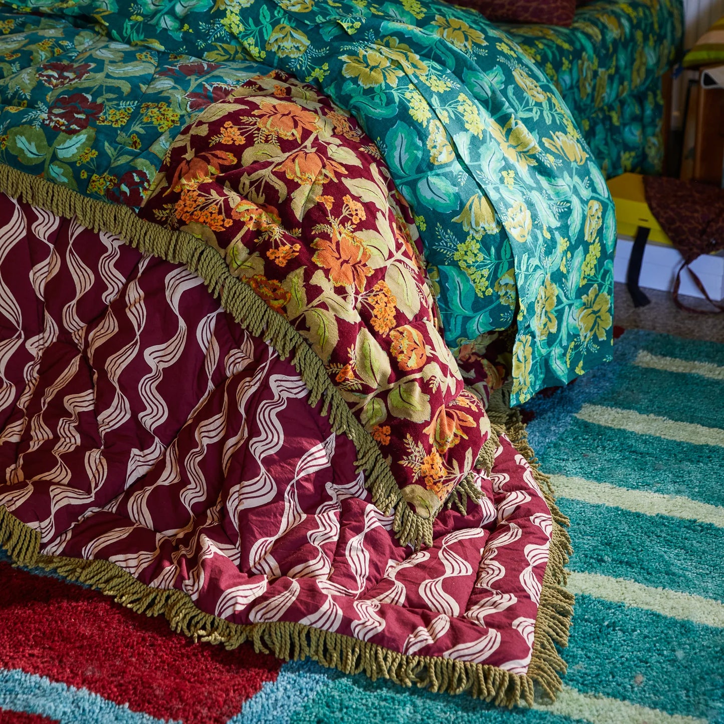 Sage x Clare - Margot Velvet Bedcover