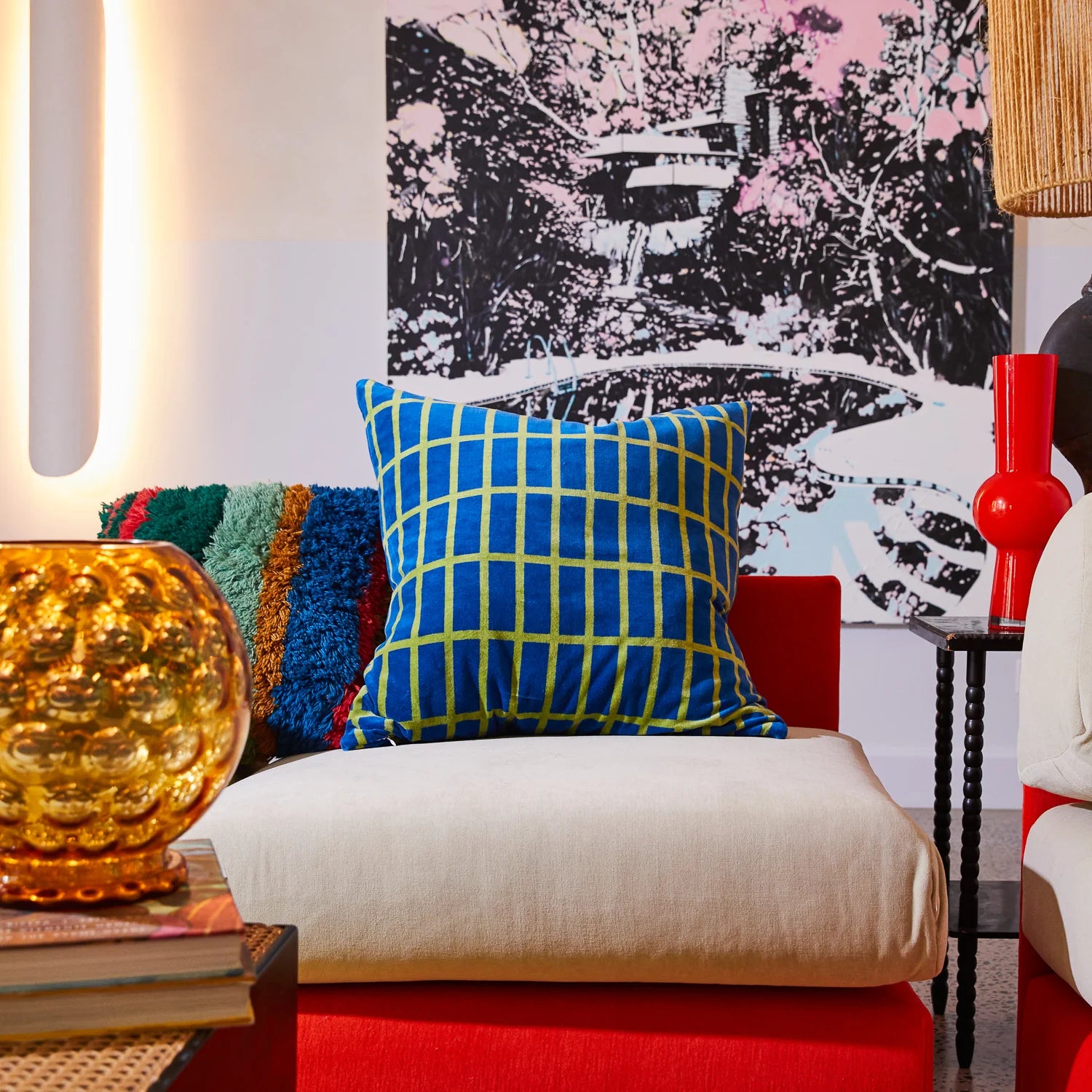 Sage x Clare - Remi Velvet Cushion Capri - The Ivy Room Adelaide