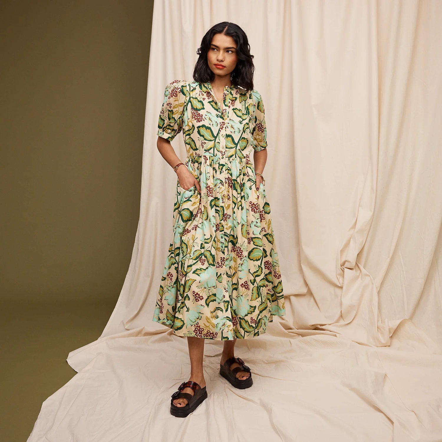 Sage x Clare - Margot Dress - The Ivy Room Adelaide