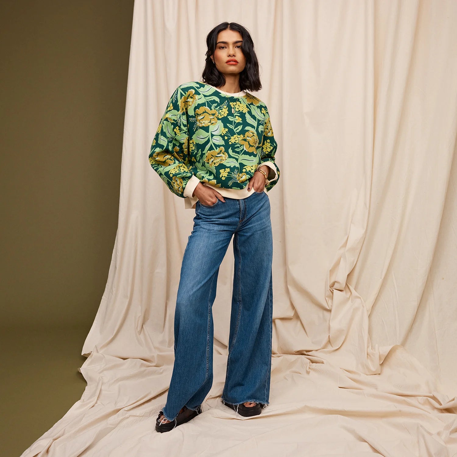 Sage x Clare - Margot Sweater - The Ivy Room Adelaide