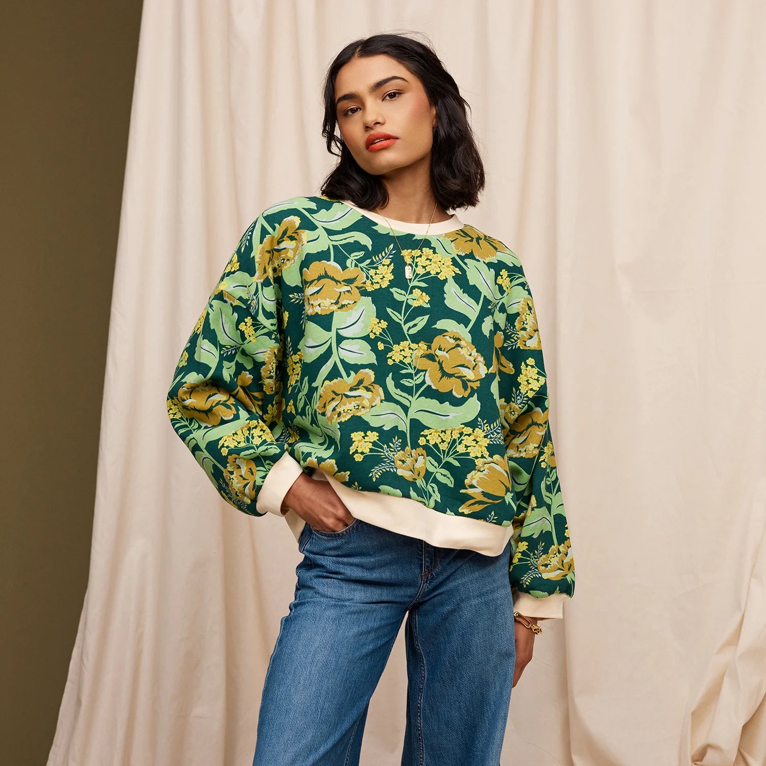 Sage x Clare - Margot Sweater - The Ivy Room Adelaide