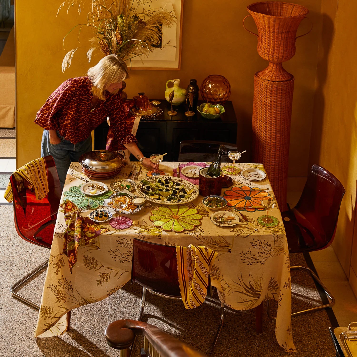 Sage x Clare - Adelyn Table Cloth - The Ivy Room Adelaide