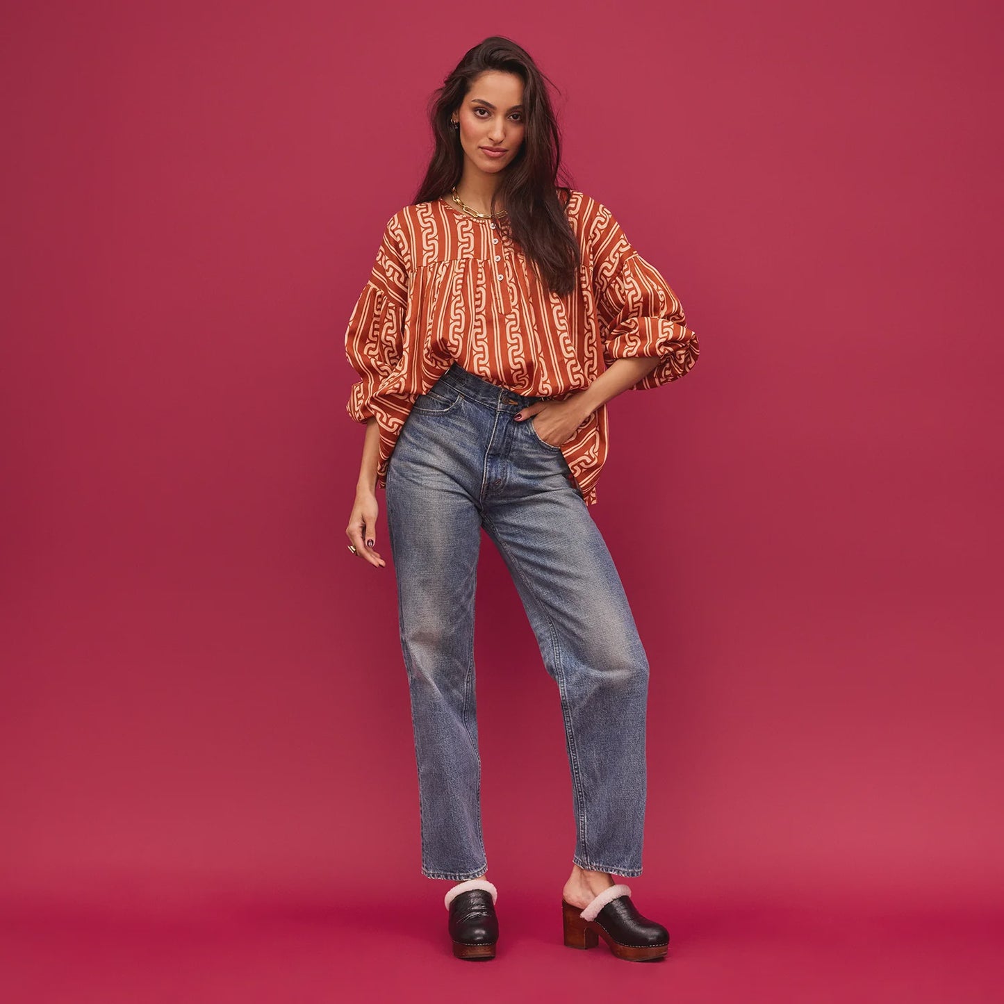 Sage x Clare - Fidel Blouse - The Ivy Room Adelaide
