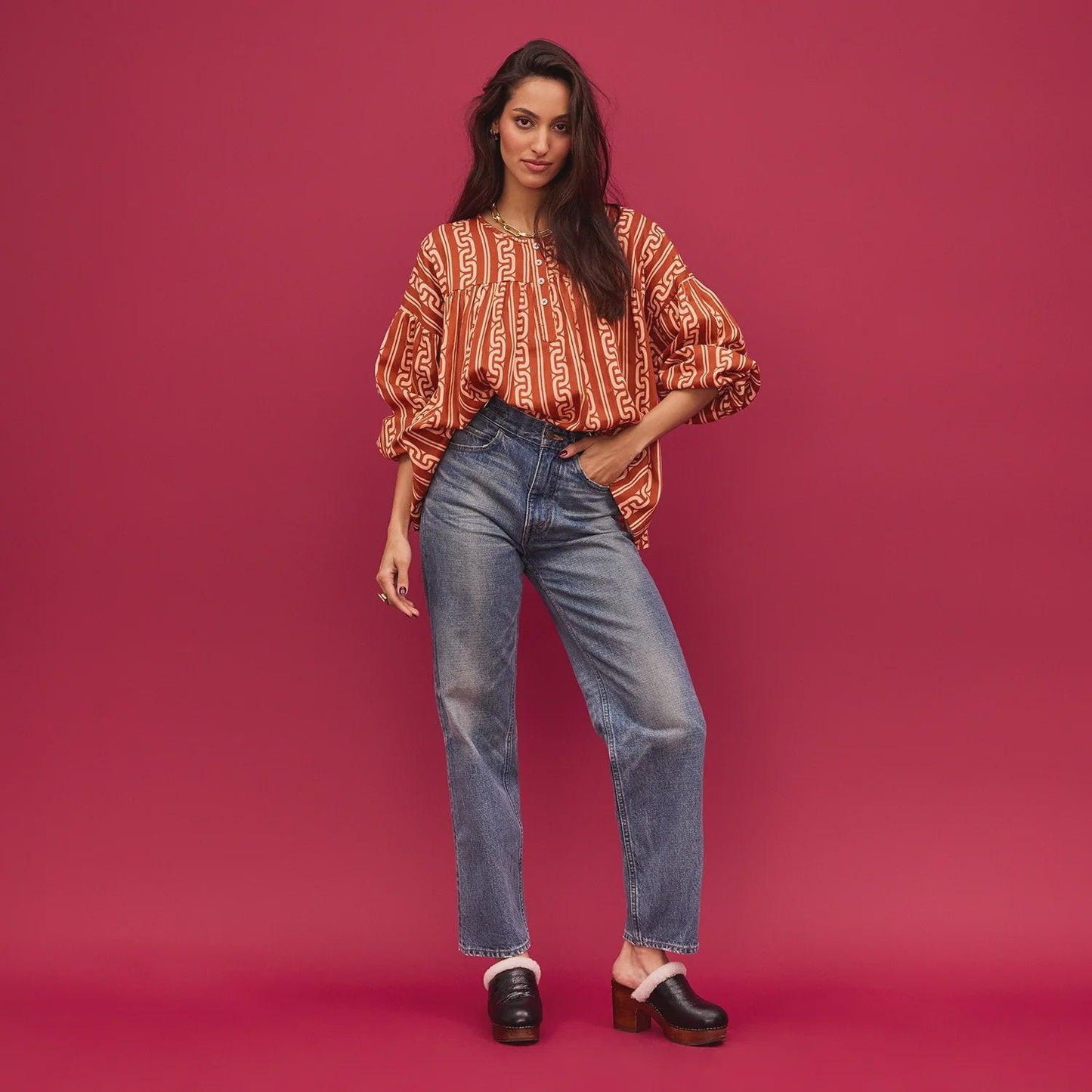 Sage x Clare - Fidel Blouse - The Ivy Room Adelaide