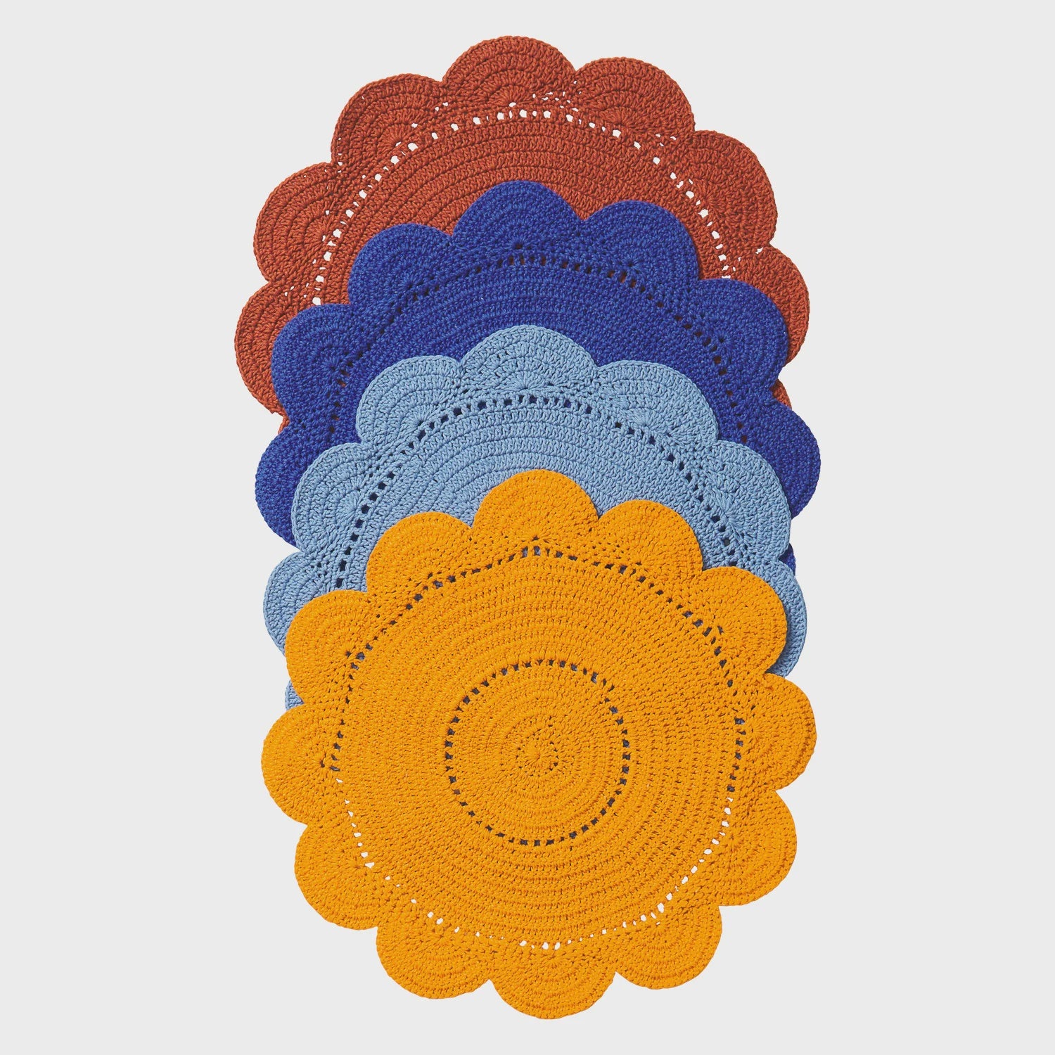 Sage x Clare - Chumo Crochet Placemat Set - Lapis - The Ivy Room Adelaide