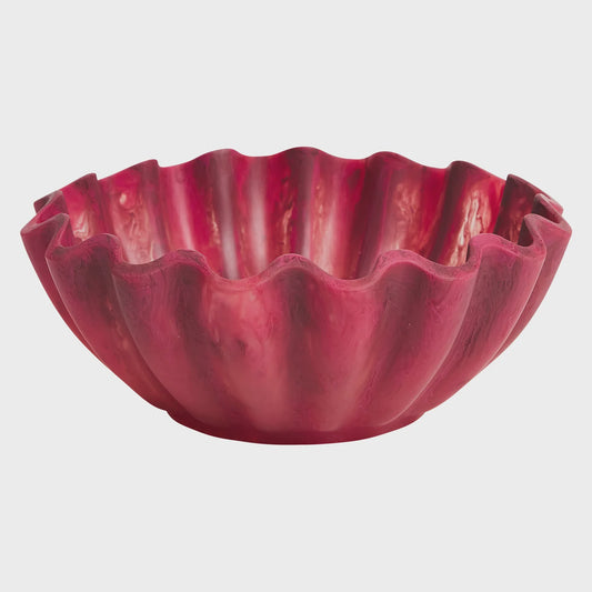 Sage x Clare - Resin Venus Bowl Rhubarb