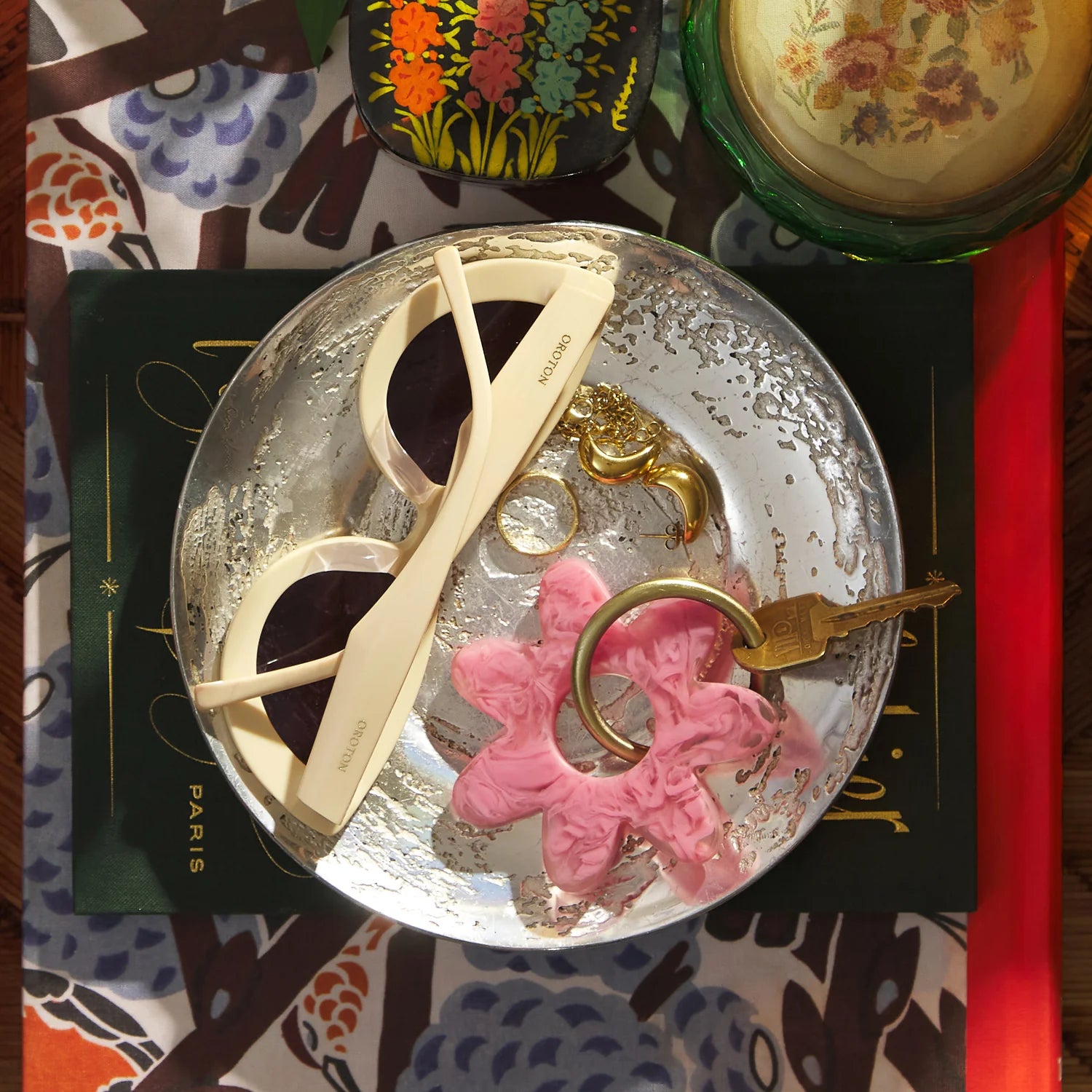 Sage x Clare - Whitney Key Ring - The Ivy Room Adelaide