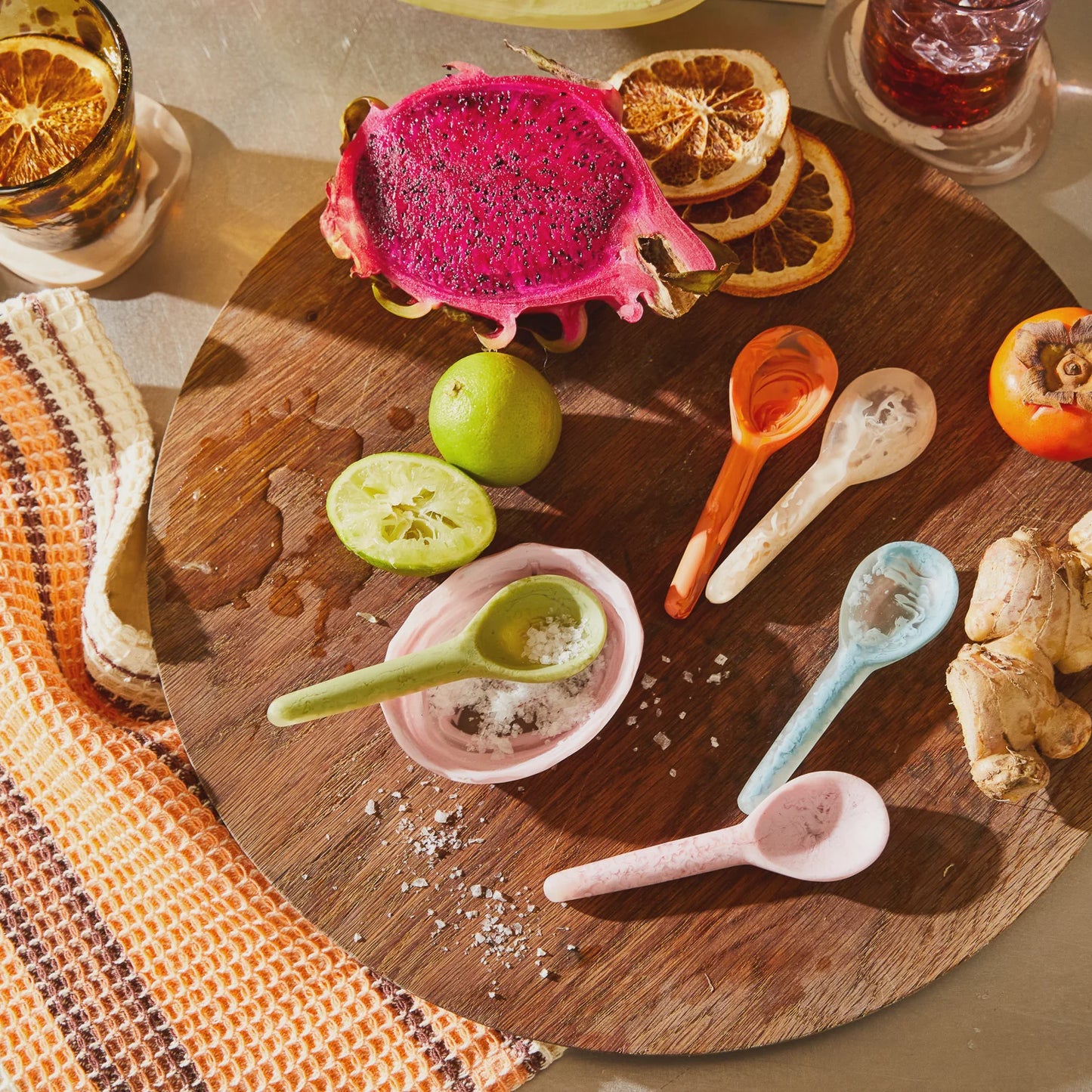 Sage x Clare - Resin Suki Spoon - The Ivy Room Adelaide