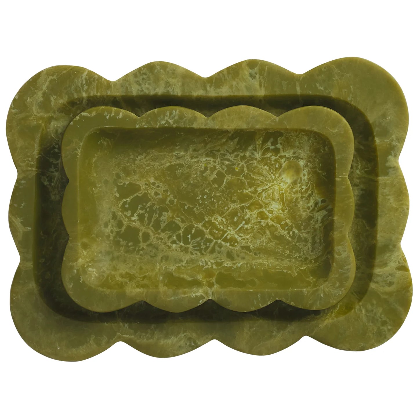 Sage x Clare - Beau Small Resin Tray / La Palma - The Ivy Room Adelaide