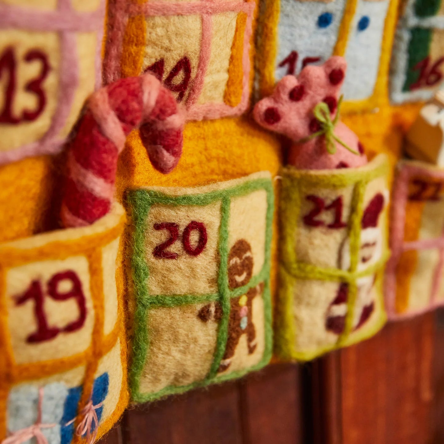 Sage x Clare - Bernet Felt Christmas Advent Calendar - The Ivy Room Adelaide