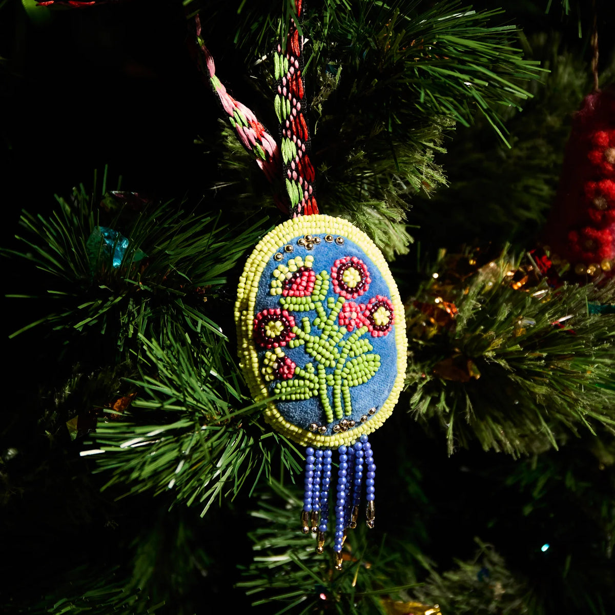 Sage x Clare - Azalea Beaded Decoration