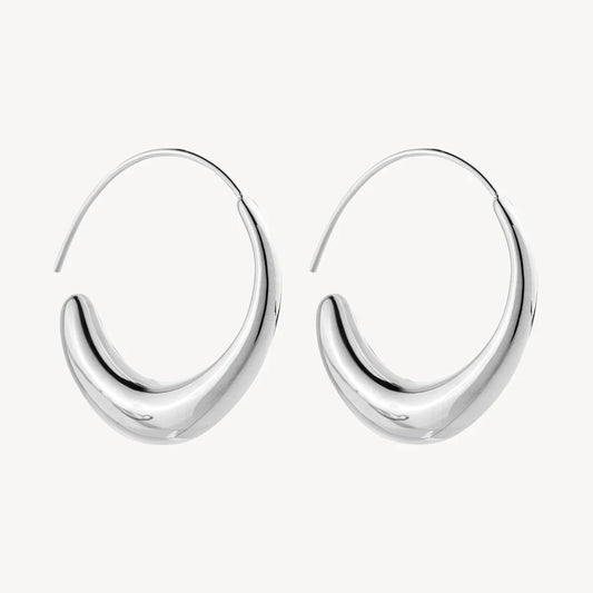 Najo - Flow Earring Silver