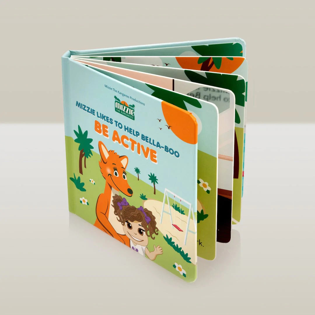Mizzie the Kangaroo - Touch & Feel Board Books