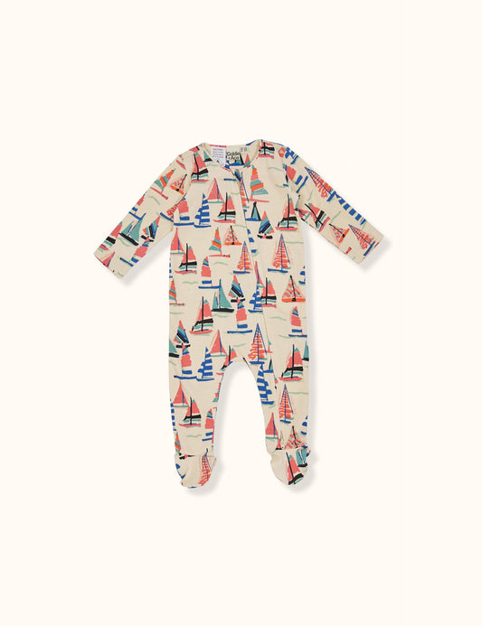 Goldie + Ace - Baby Romper Zipsuit On the Bay