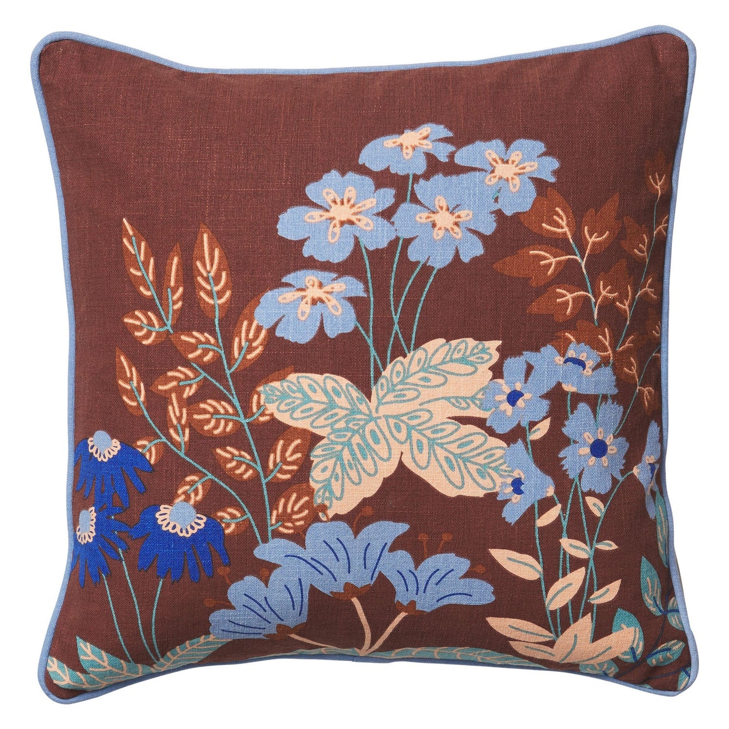 Sage x Clare - Pepita Floral Cushion