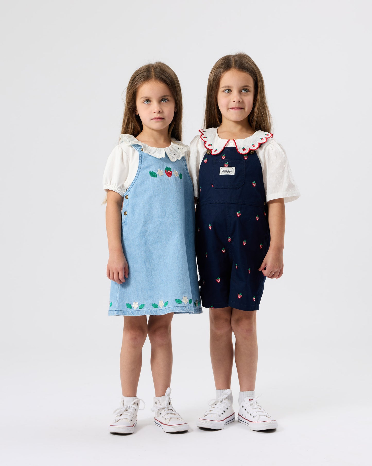 Goldie + Ace - Pinafore Dress | Wild Strawberry
