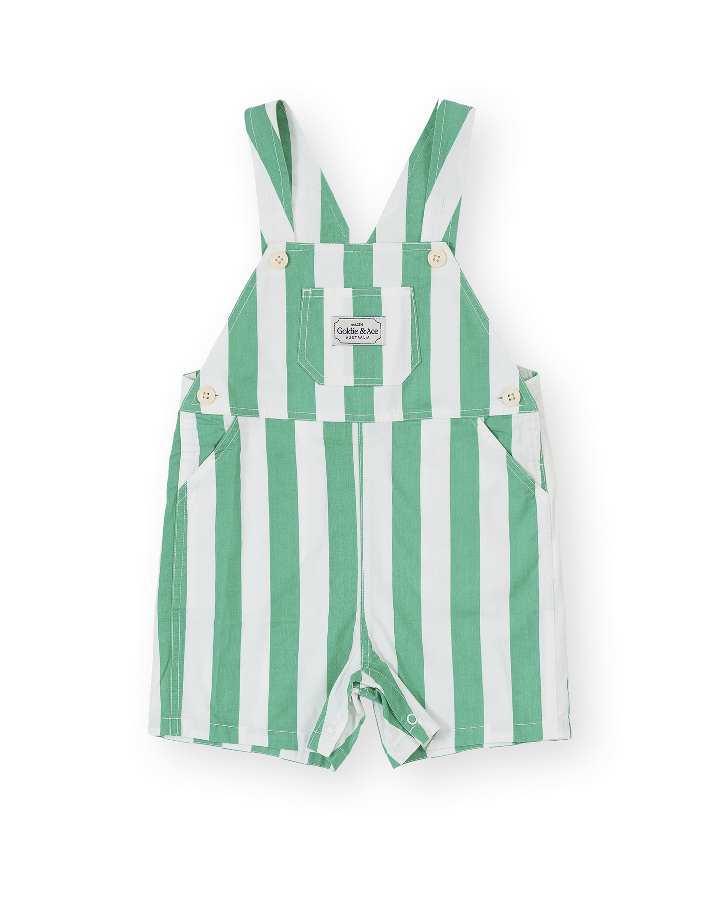 Goldie + Ace - Burton Overall | Happy Stripe