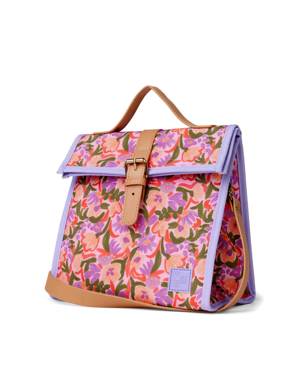 The Somewhere Co - Lunch Satchel Petal Party